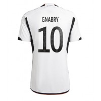 Pánský Fotbalový dres Německo Serge Gnabry #10 MS 2022 Domácí Krátký Rukáv
